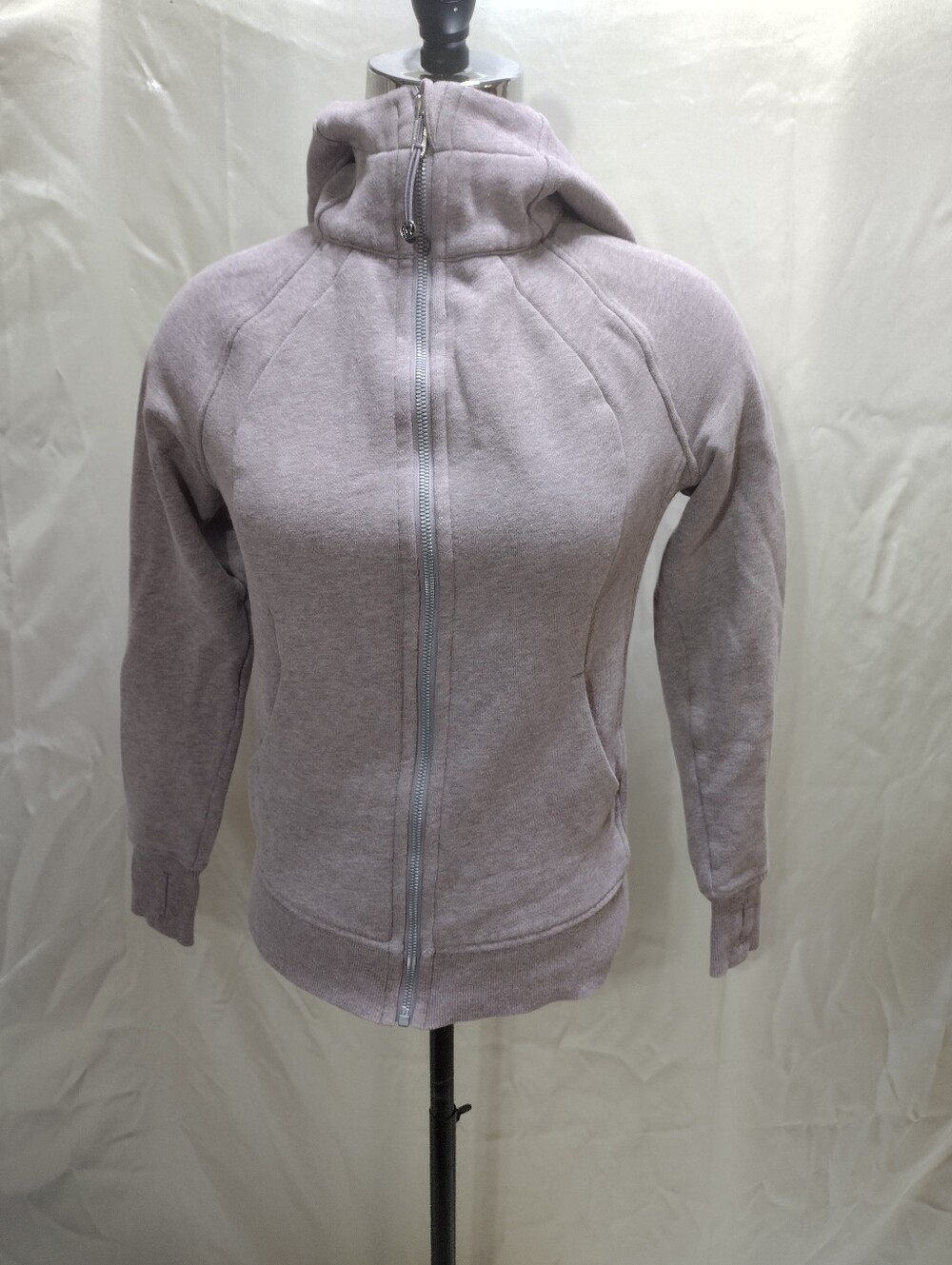 lululemon scuba hoodie 4 Heather Space Dyed Vintage Mauve